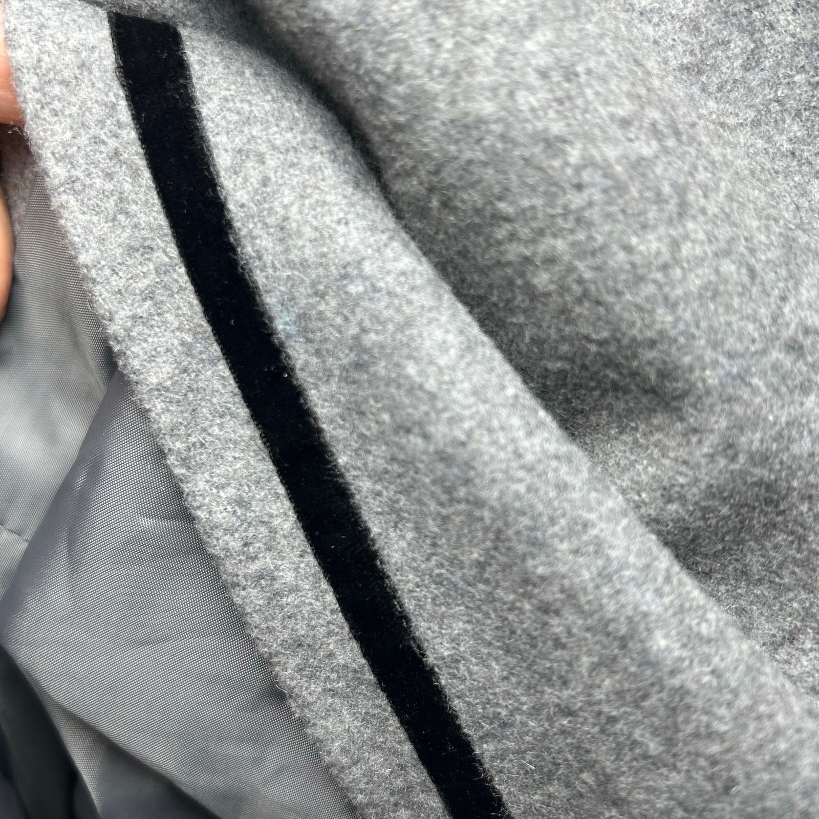 VTG 90s Y2K Harve Benard Wool Cashmere Blazer Jacket M Grunge Minimalist Preppy