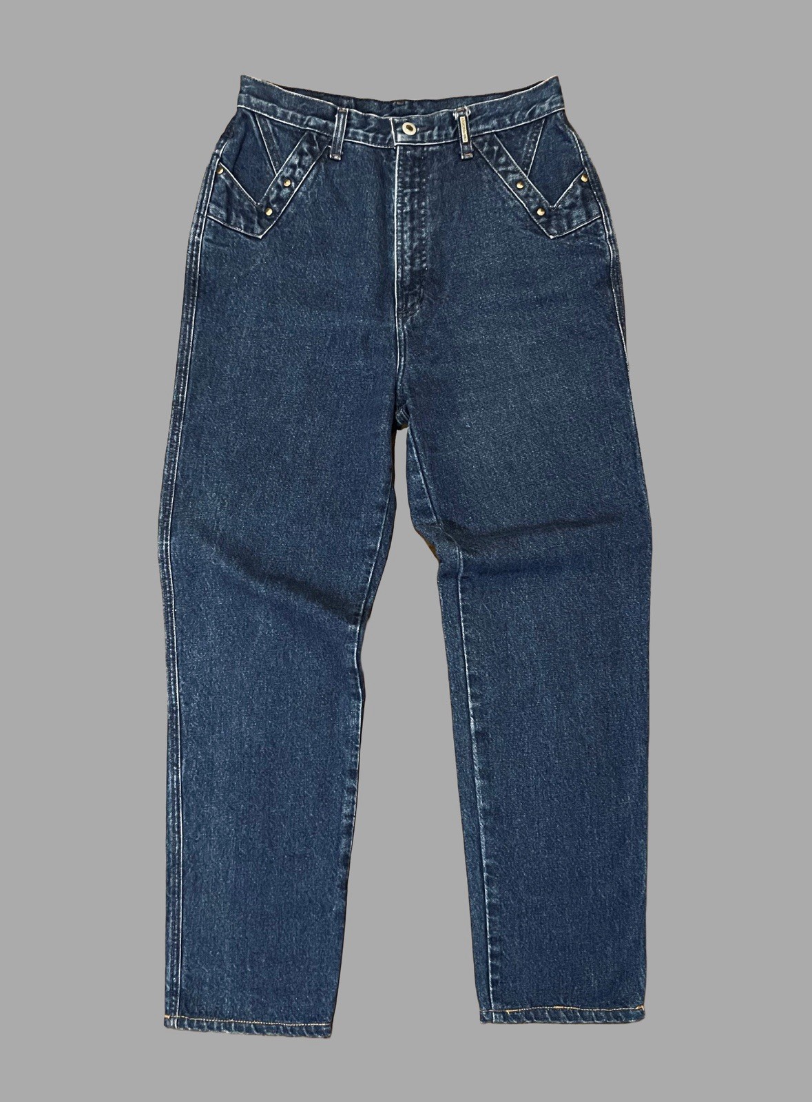 Women’s Vintage 80’s Bareback “Rockies” High Rise Double V-Yoke Denim Jeans