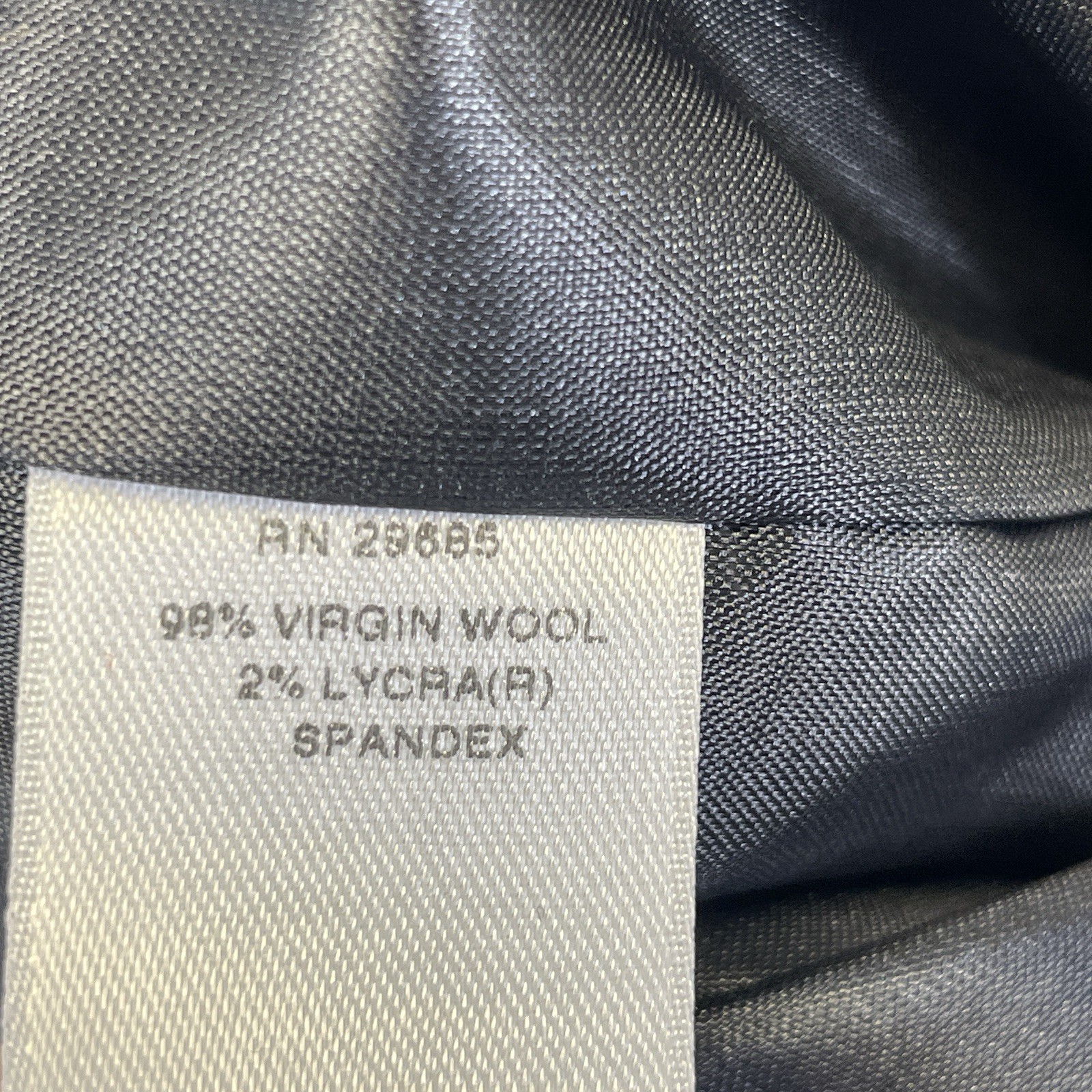 Vintage Pendleton Womens Navy Virgin Wool Skirt Suit Set Size 8 Academia NWT