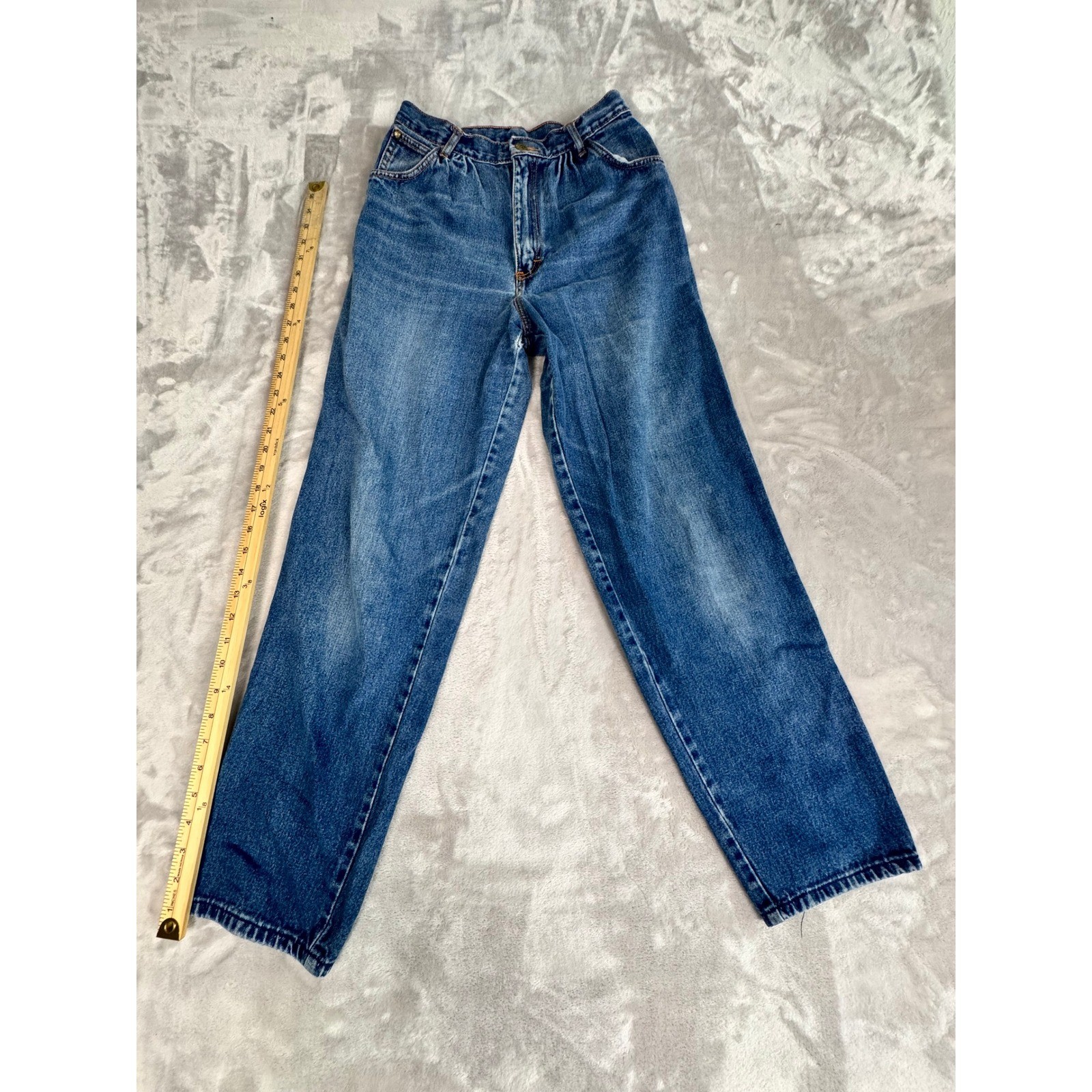 Vintage Chatto High Waist Jeans Size 12 Regular Blue Denim Mom Jeans