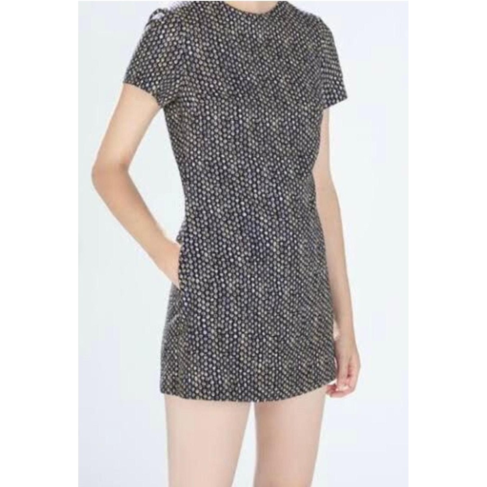 Zara Trafaluc Printed Retro Skort Jumpsuit Sz M – Zara