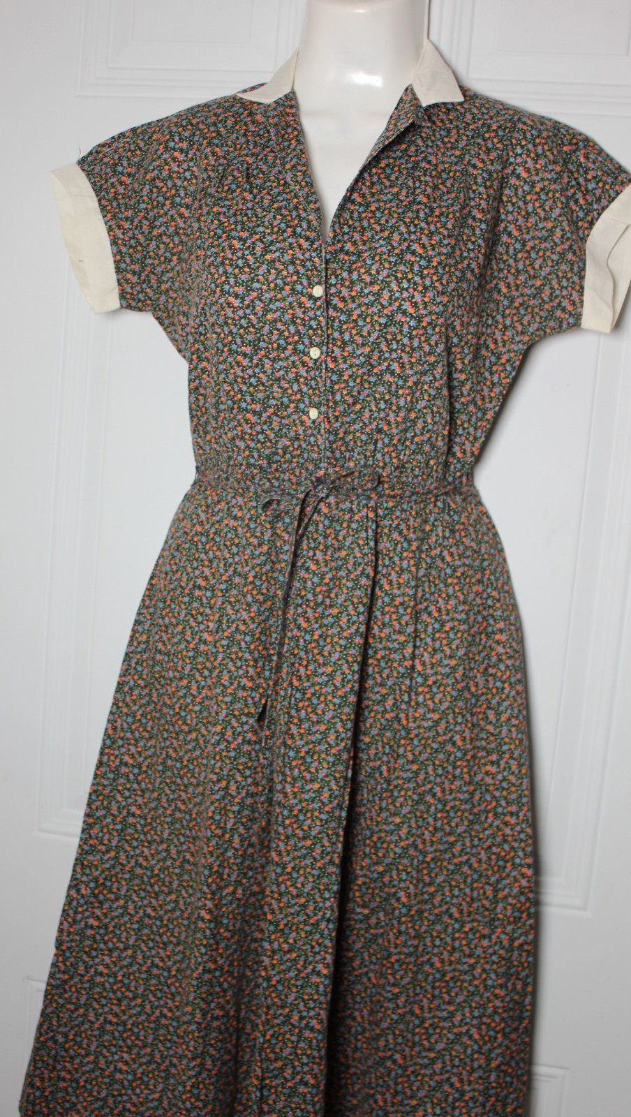 Jody T. California Vintage Floral Retro Garden Party Cottagecore Feminine SZ 7