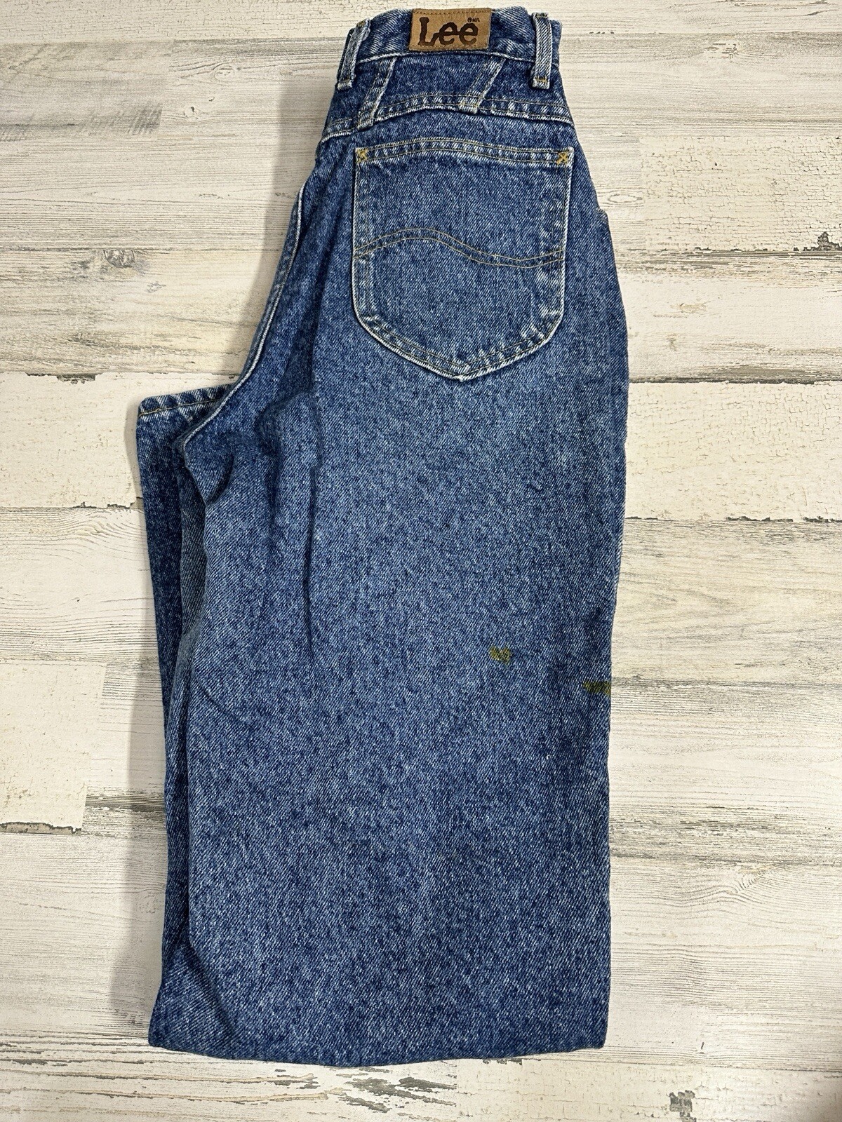 Vintage 90s Lee Jeans Women’s Size 6 High Waist Mom Tapered Denim *See Meas