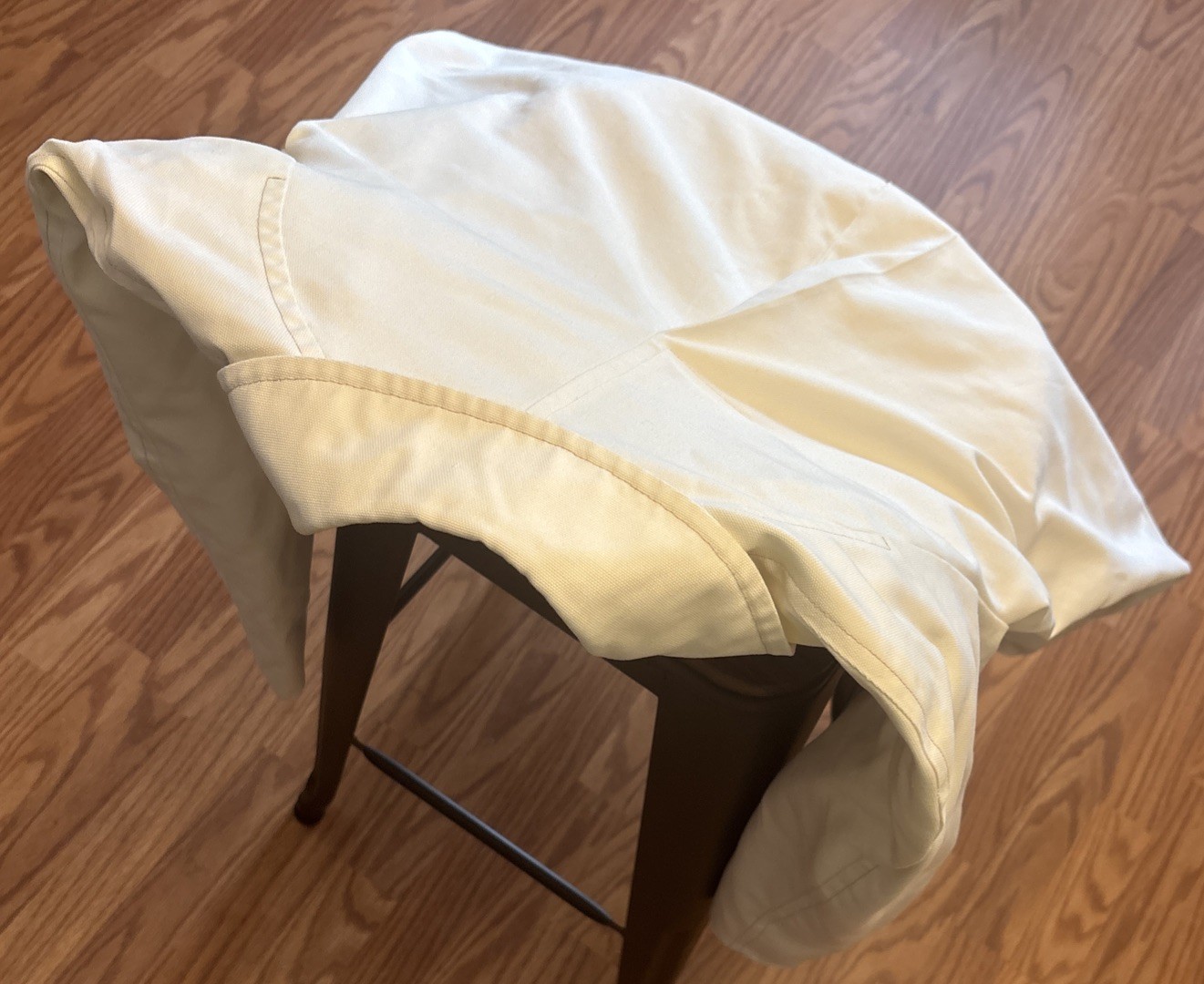 Vintage London Fog Maincoats Size 12 Winter White Trench Coat Caribe Cloth