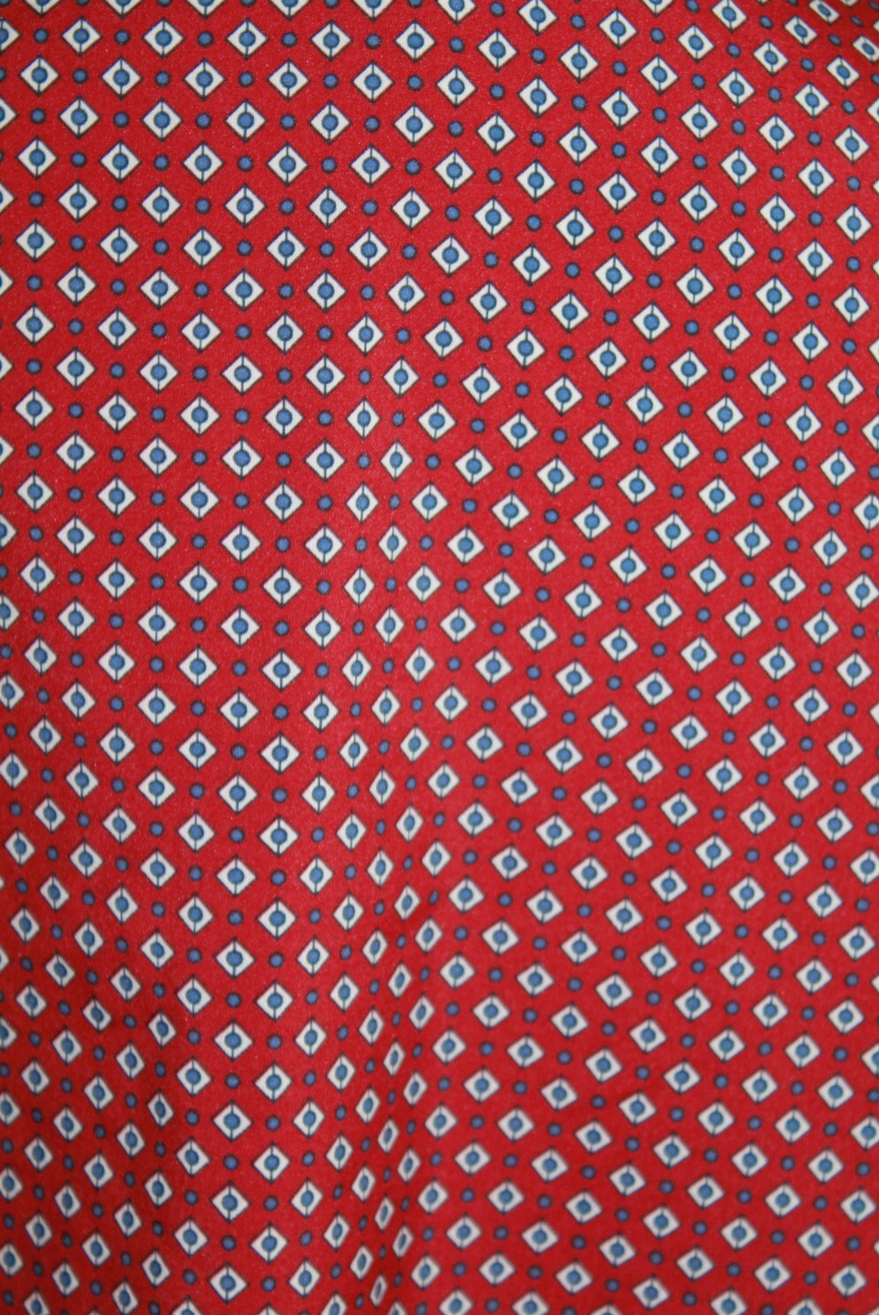 Vintage 1980s ECCOBAY long sleeve blouse red tie button secretary M/L Eccotoo
