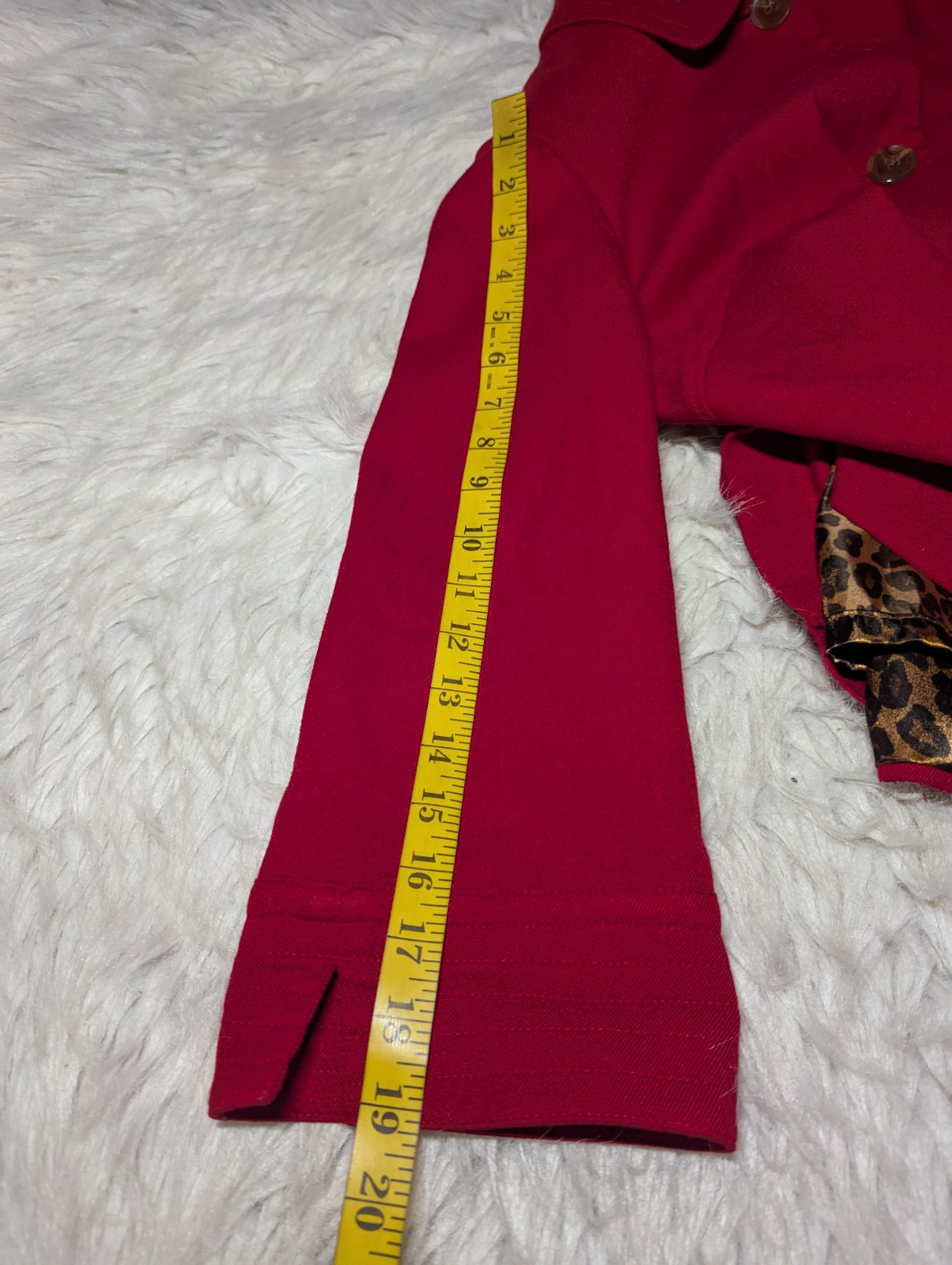 GEORGE ME BY MARK EISEN Apple Red Skirt Blazer Suit Set Women’s Plus 18 Large