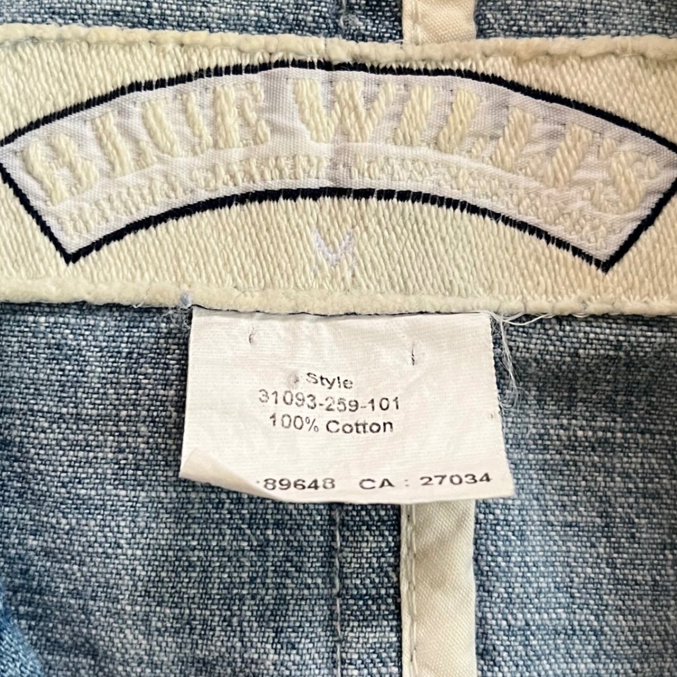 Vintage Blue Willi’s Denim Jean Jacket S
