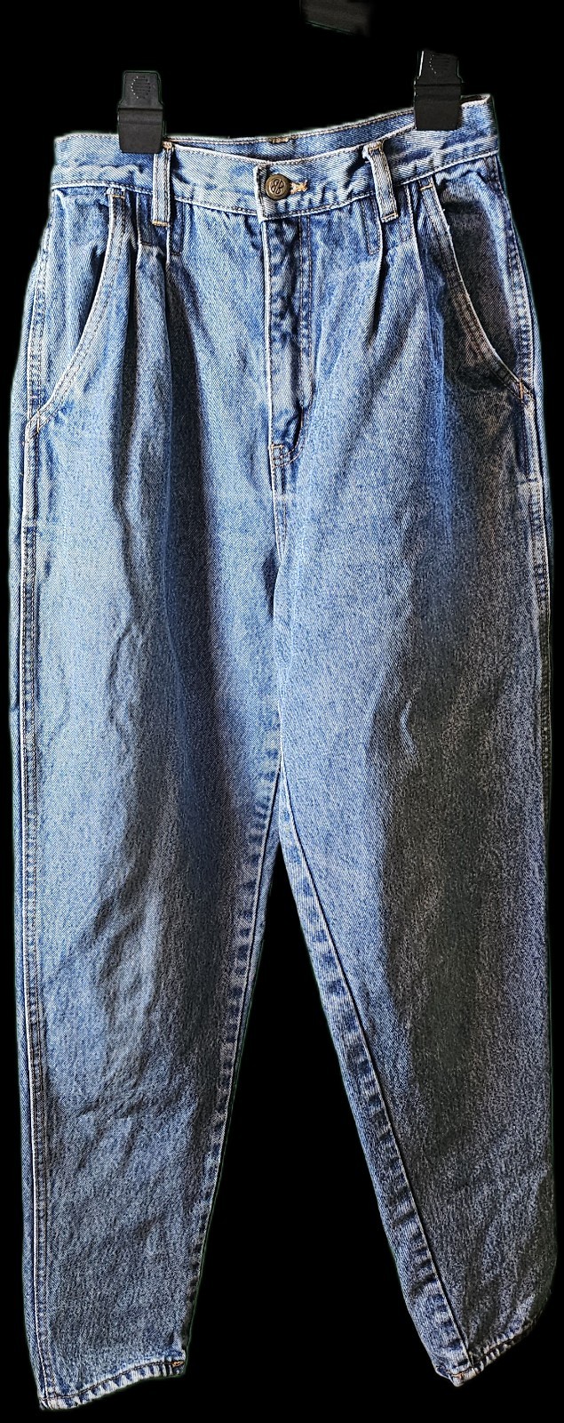 VTG 80s Mom Jeans Bill Blass Womens High Waist Pleated Tapered | 6