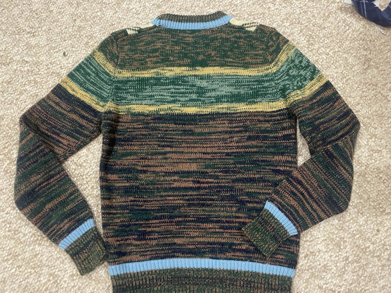 Majestic Knitwear 60s 70s S/M Decorative Abstract Acrylic Sweater