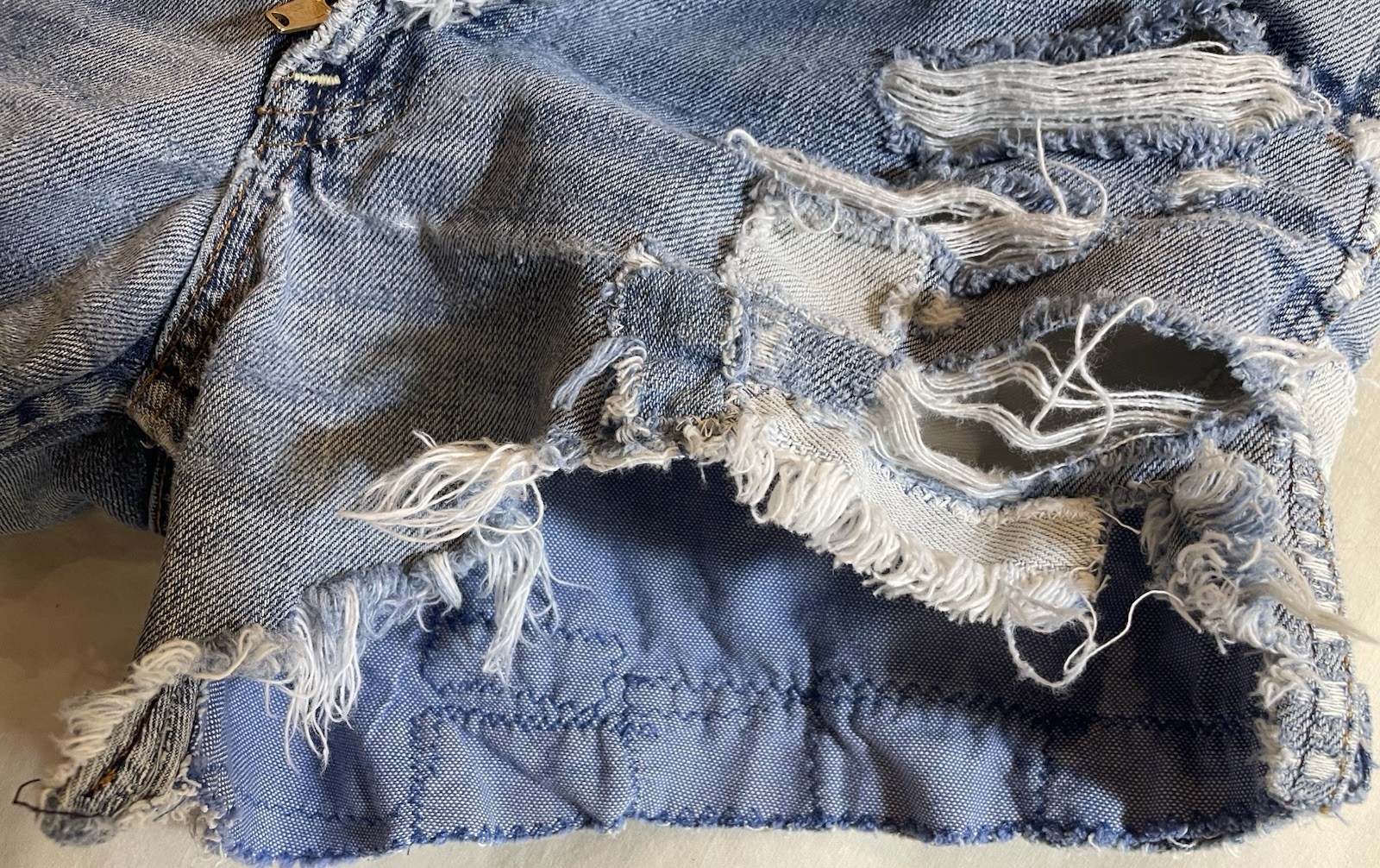 1972 Levi Strauss Denim Cutoffs Shorts 30” Waist Original