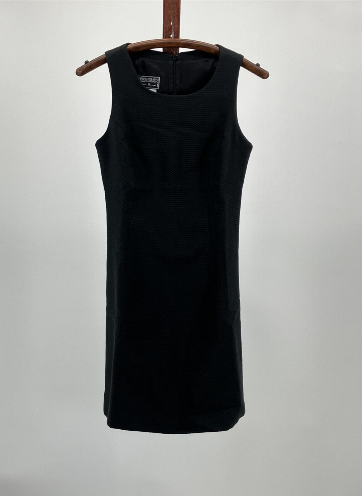 Versus by Gianni Versace little black dress marked size 26/40, american 4
