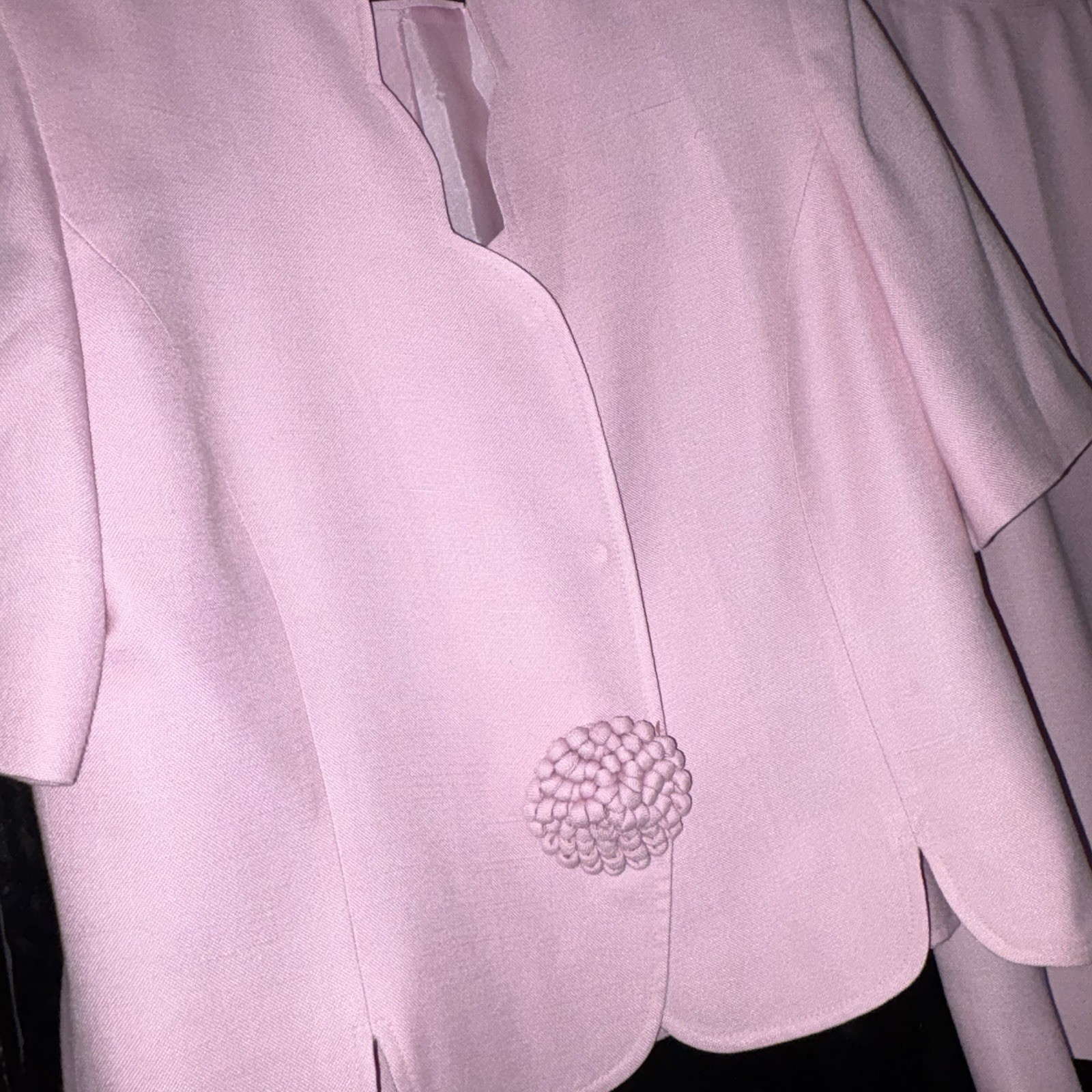 Vintage Pink Women’s Skirt Set – Elegant Two-Piece Ensemble, Stunning!