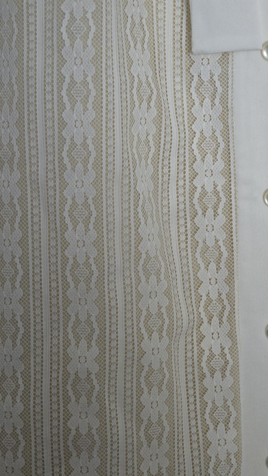 Vintage Avalon Classics 1970 belted lace dress