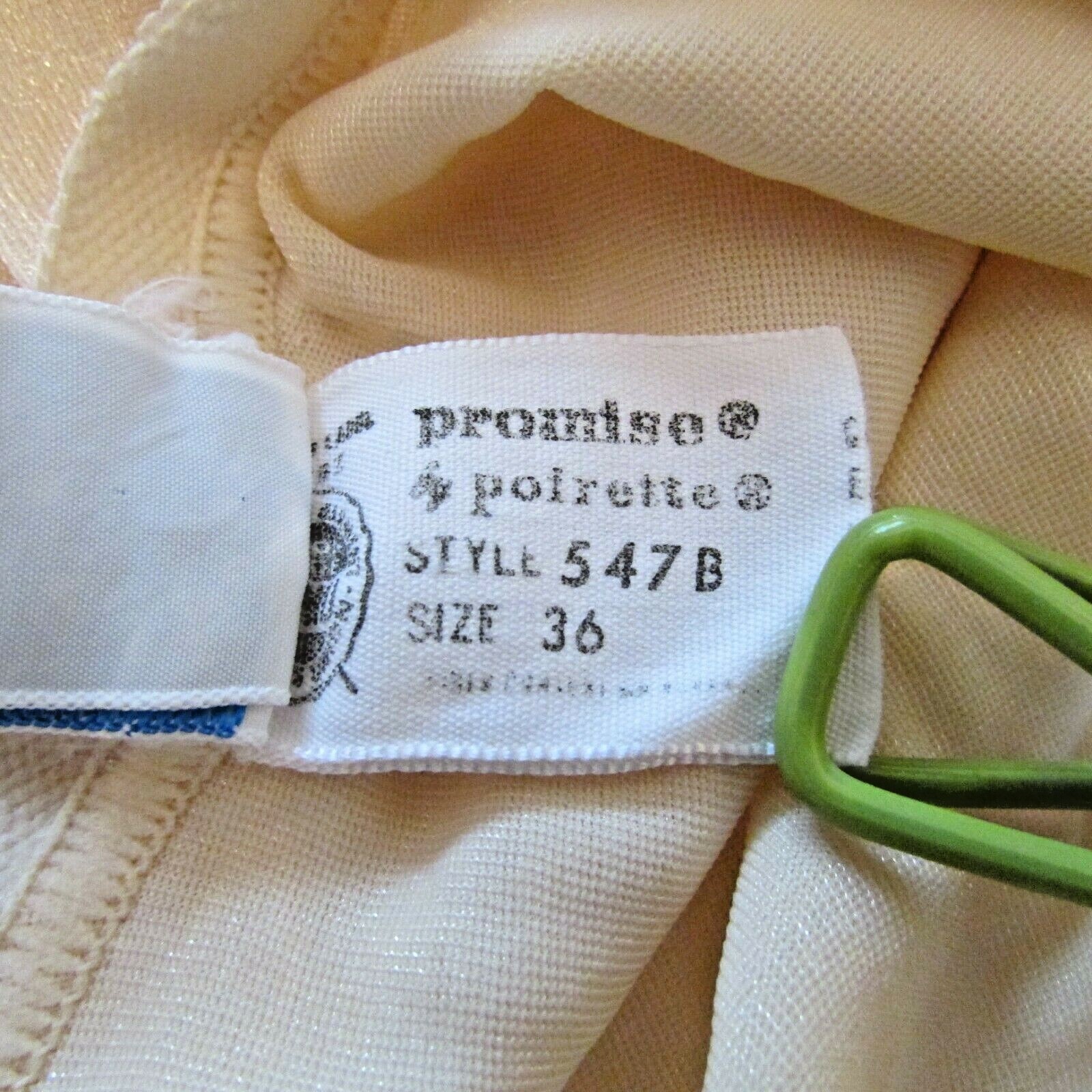 Born Free Promise Poirette 547B All-In-One Corset Girdle 36 Bodysuit Shape Wear