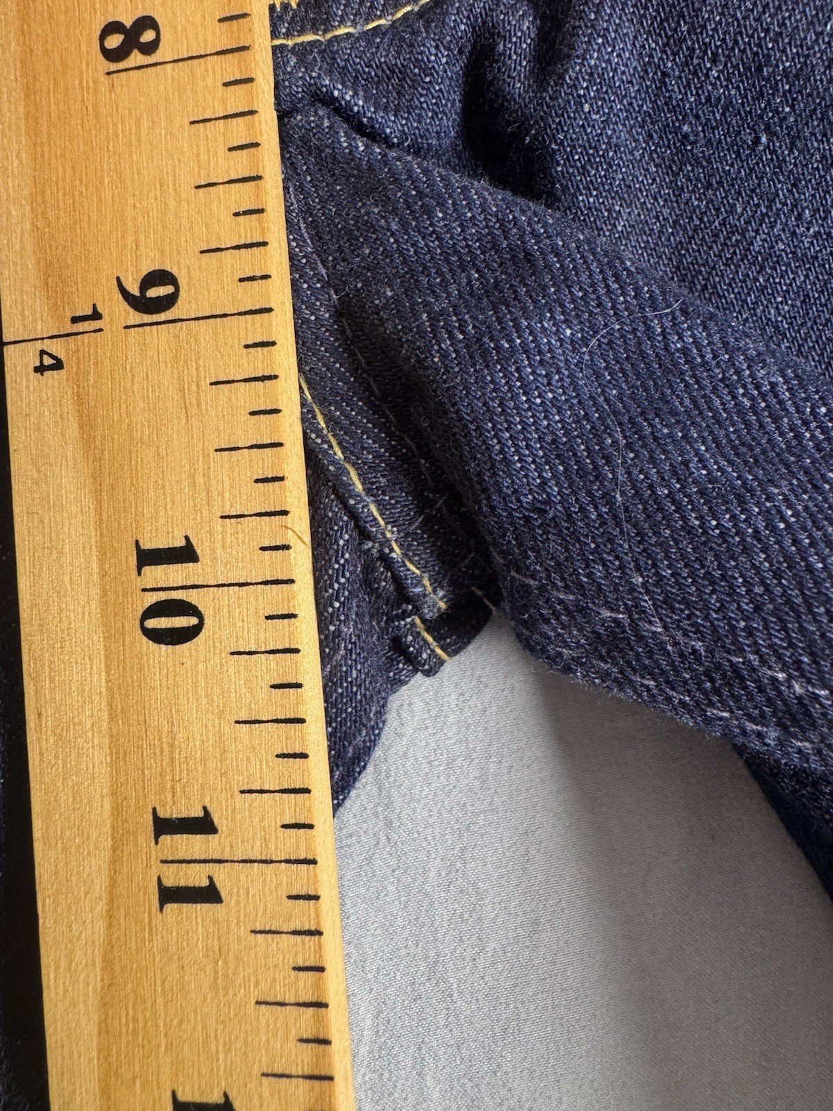Lee Riders Vintage Denim Juniors Jeans Deadstock USA Straight Leg (8 x 25W)