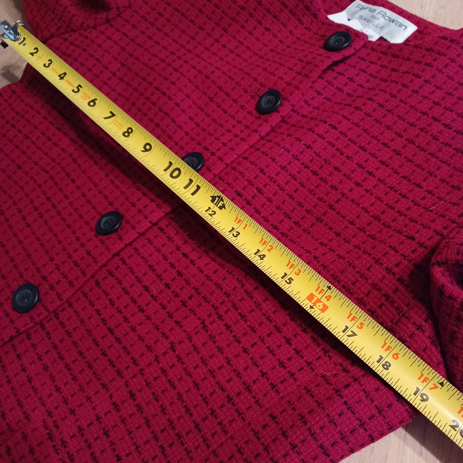 RENA ROWAN FOR SAVILLE VINTAGE HERITAGE BLAZER/JACKET SIZE 12 NWT