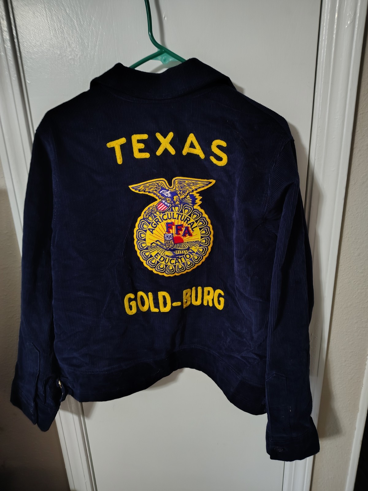 Vintage Corduroy FFA Jacket Texas Size 103-42 Gold-Berg