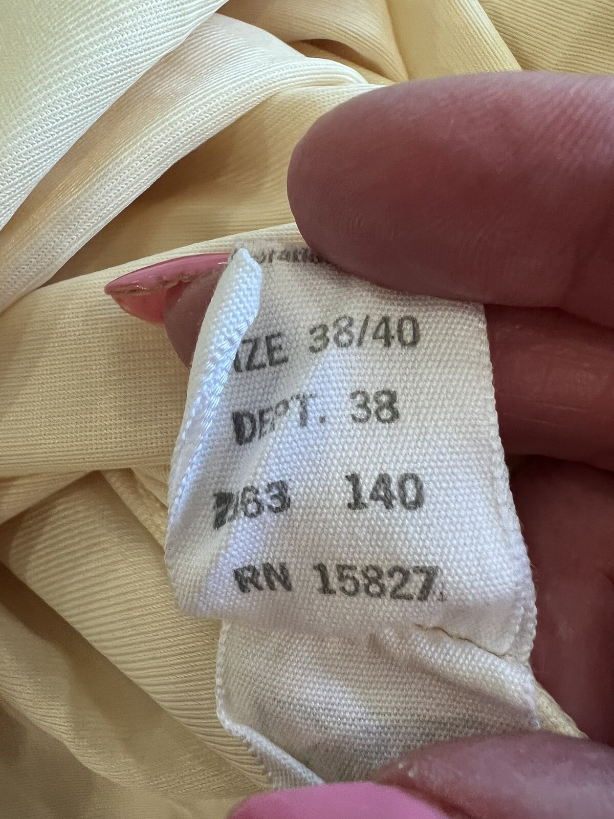 Vintage Sears Butter Yellow Peignoir Set Long Gown & Robe Lingerie Set S/M 36/38