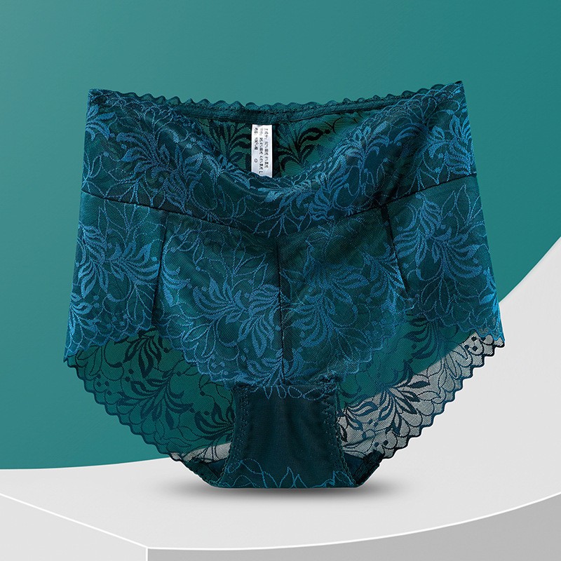 3X Women Tummy Control Panties High Waist Slimming Sexy Lace Brief Knicker L-2XL