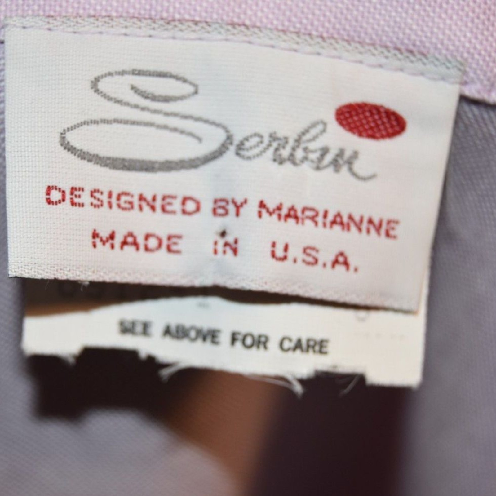 Vintage 1980s Serbin Shirtwaist Dress Purple NOS Belted Dress USA Size Small