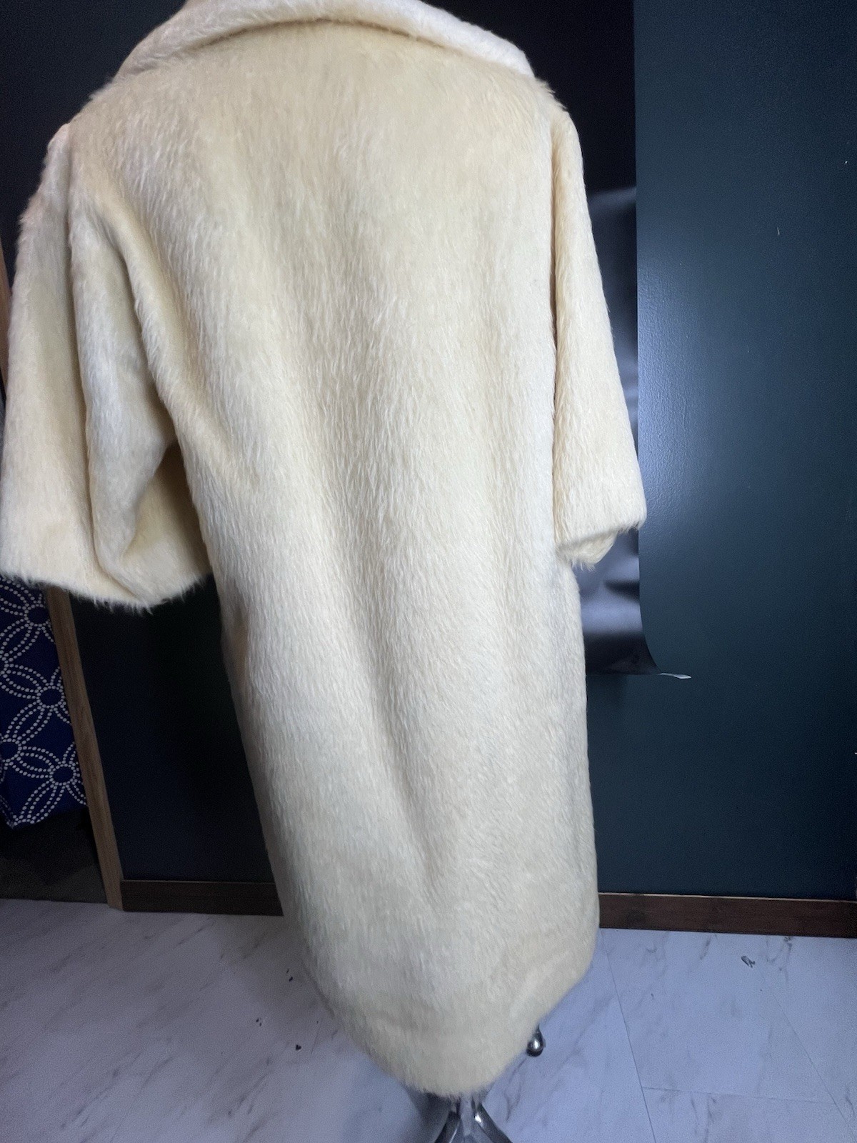 Lilli Ann Ivory Coat Paris San Francisco Vintage Women Regular Size Attic Stored
