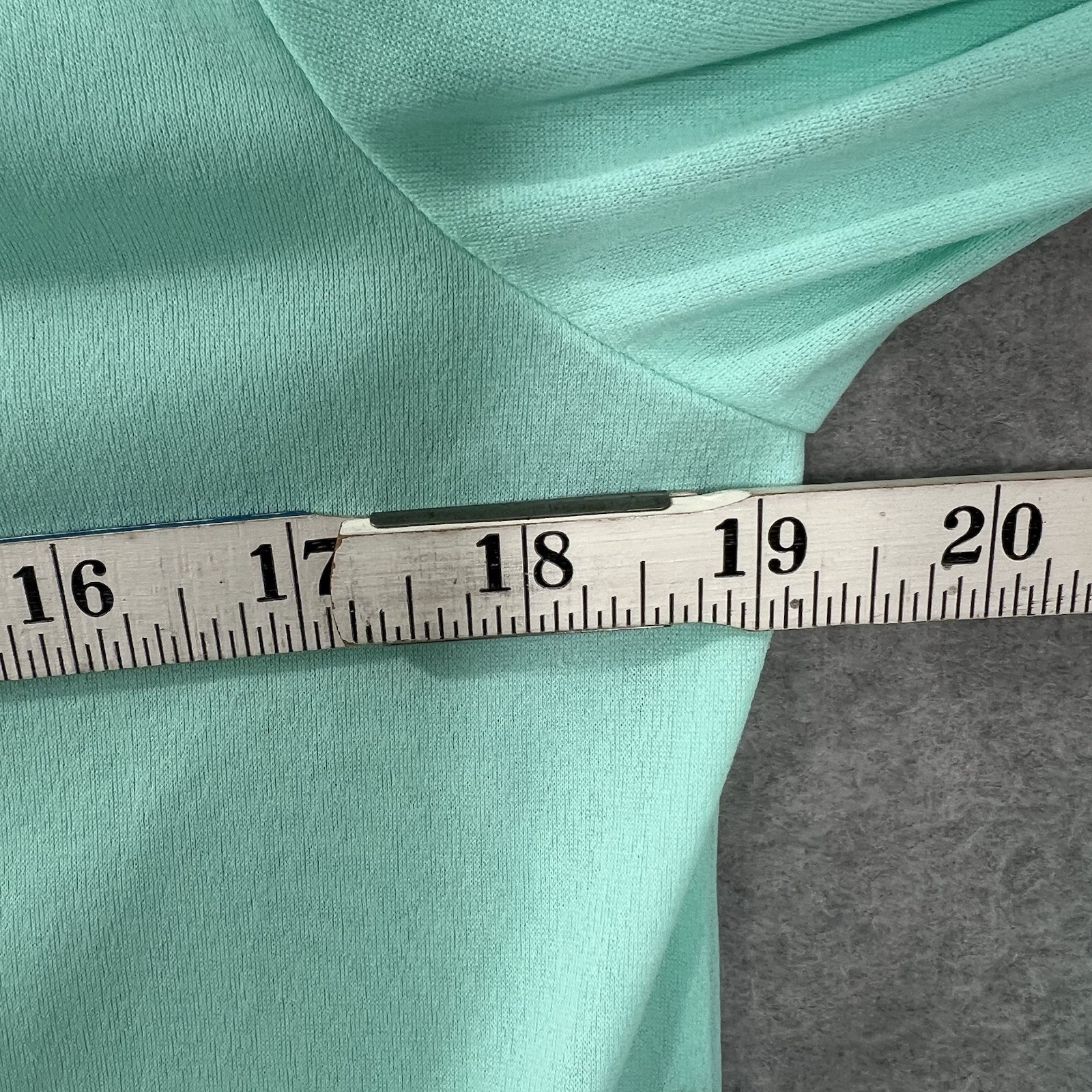 Vintage JC Penney Misses Robe Nightgown Small 10-12 anti cling mint green