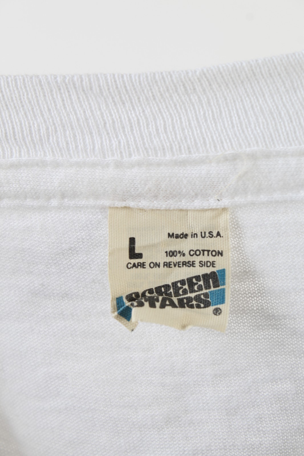 Vtg 80s Beetlejuice T-Shirt Movie Promo Screen Starts Double Sided Tee L