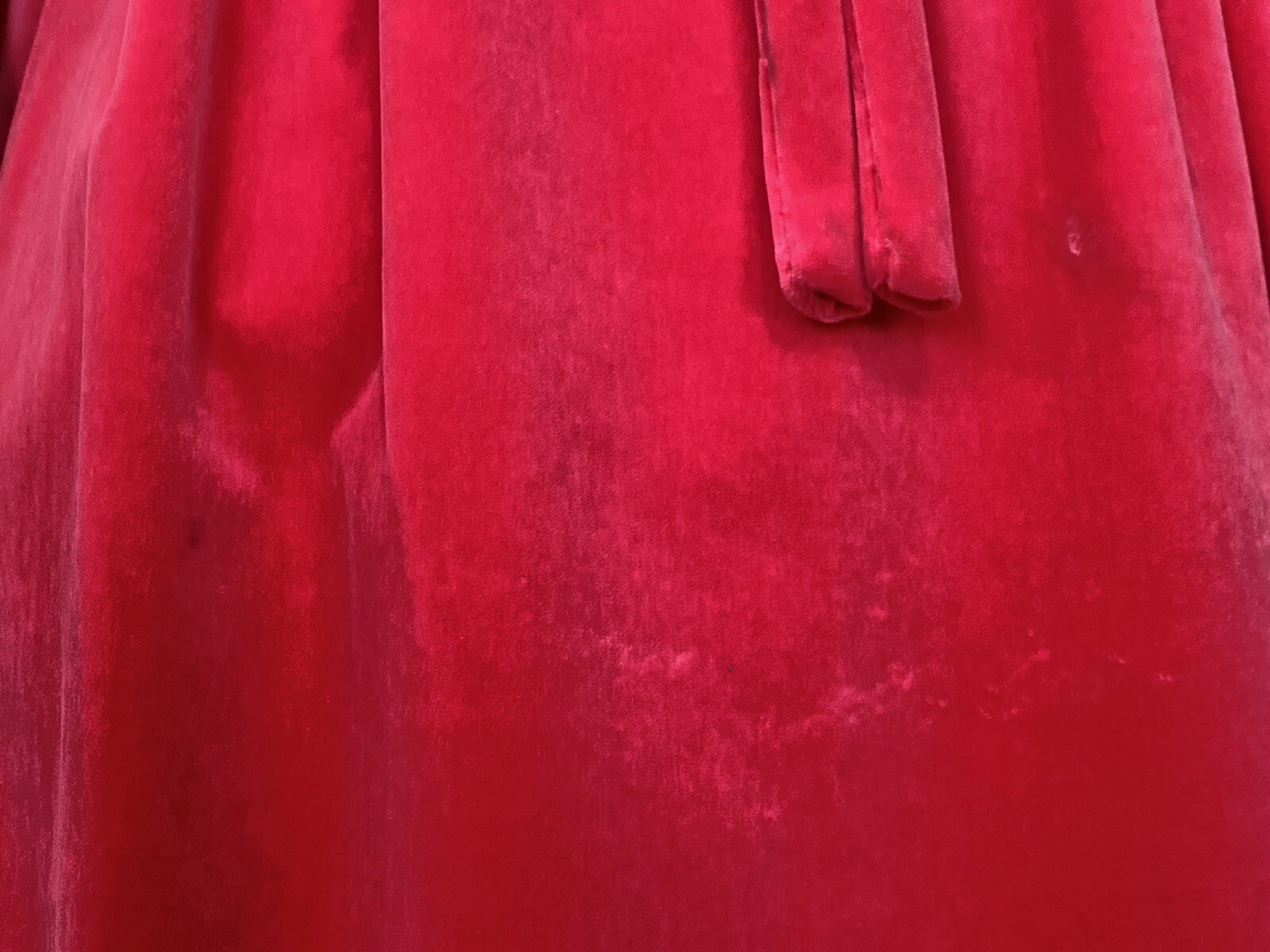 Vintage Timely Fashions More Chicago Pink Velvet Sabrina Neck Dress For Costume