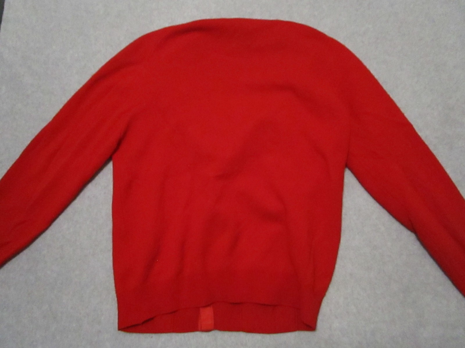 Pringle of Scotland Cardigan Mens XL Red Wool V Neck Sweater Button 46