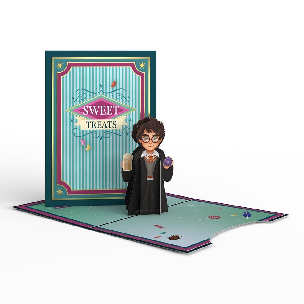 Lovepop Happy Birthday Pop-Up Card for Her and Him- 3D Harry Potter Birthday Gre