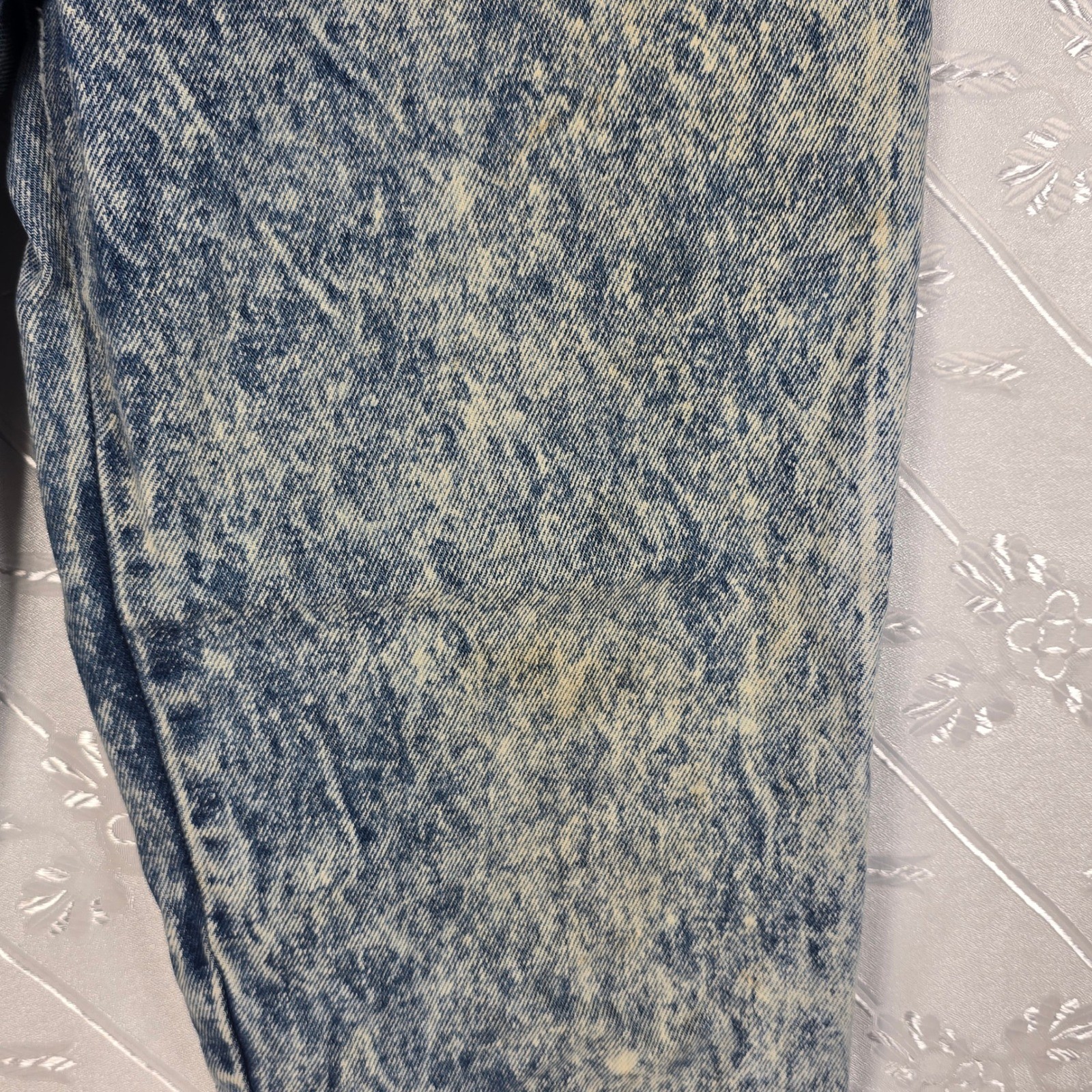 Vintage Bongo Contempo Casuals Acid Wash High Waist Tapered Jeans Womens 13 USA