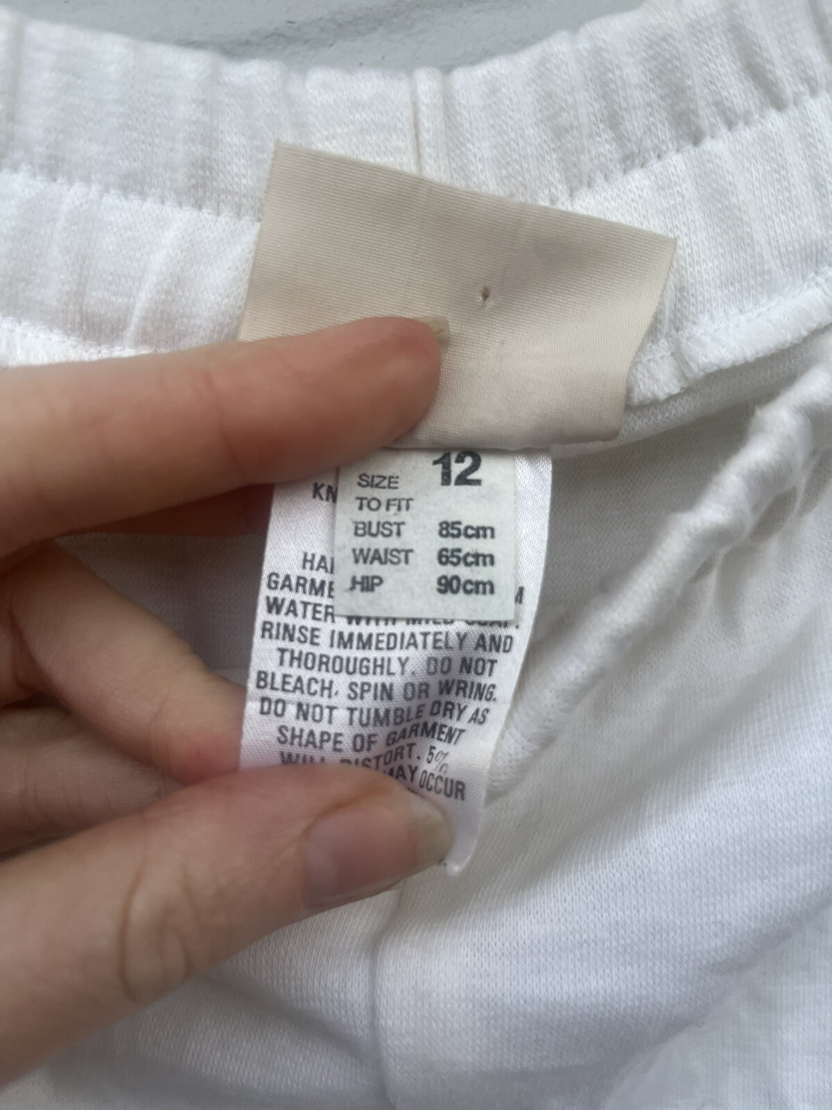 Vintage 80’s Sally Browne White Pants Size AU 12 US 8