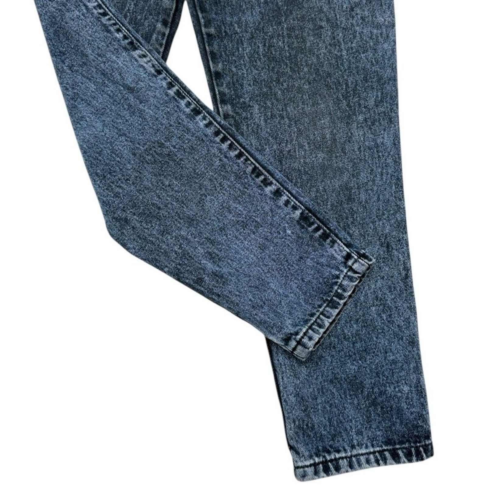 Sasson Dark Acid Wash High Waist Tapered Jeans Vintage 80s 90s Fits 26/27