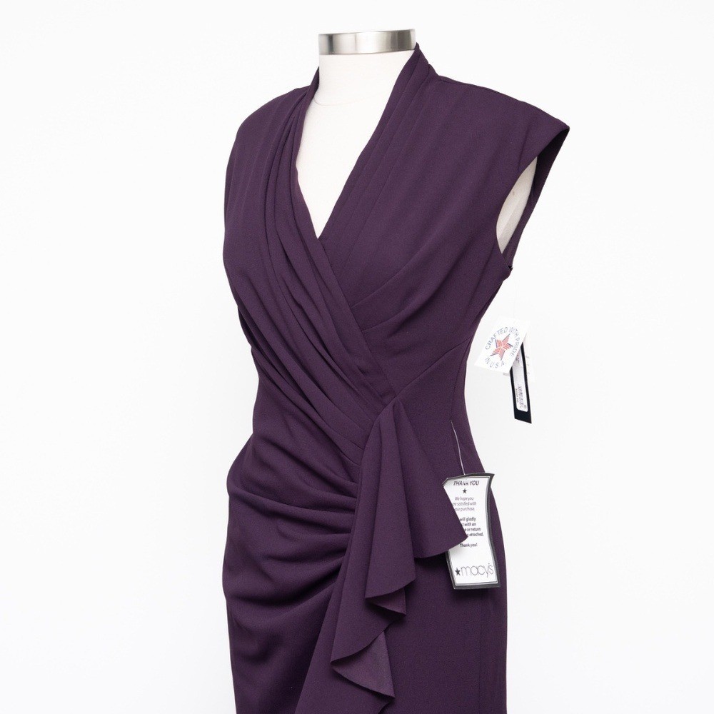 Betsy and Adam – Waterfall Ruffle Gathered Waist Gown