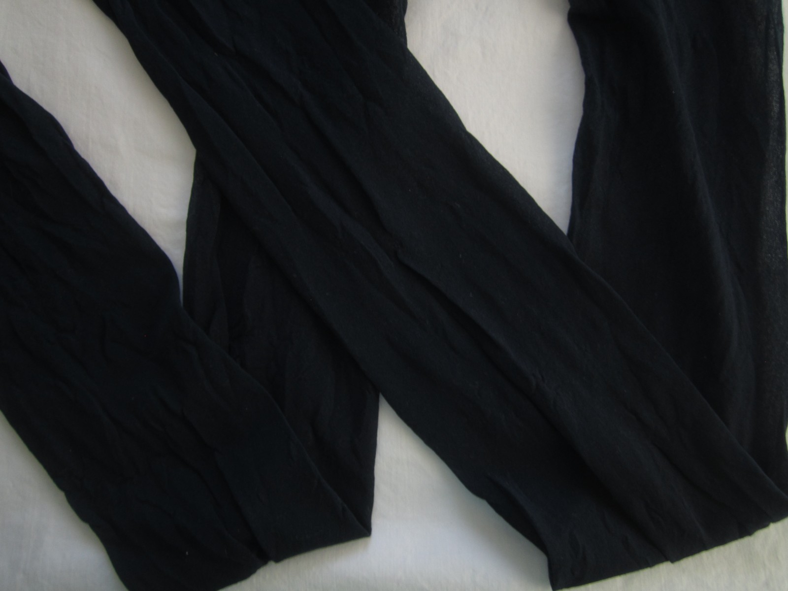 Vintage Hanes Slenderalls Pantyhose Sheer Silky Navy Nylon Stockings Size C-D