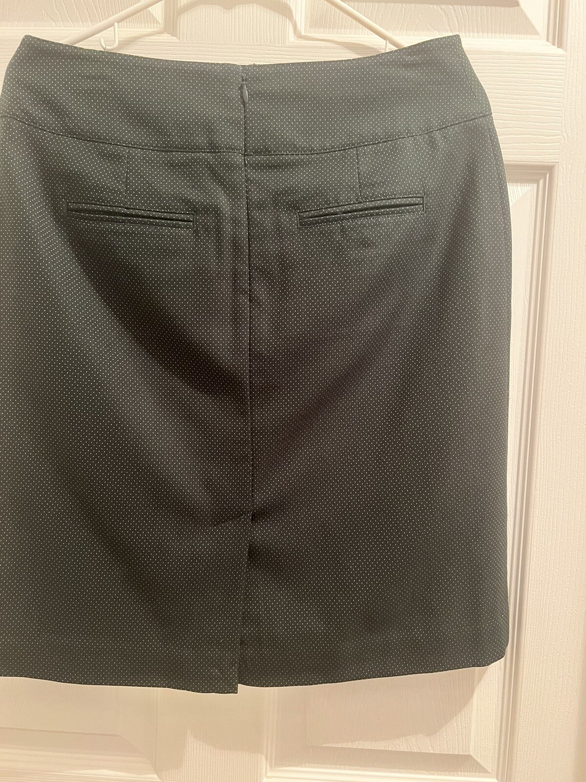 worthhington skirt green whit dot RN#93677
