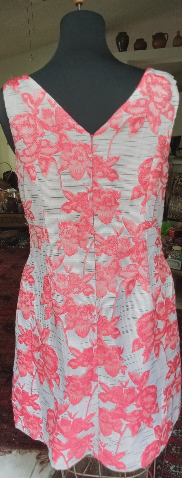 Donna Ricco-Cocktail Party Special Event Evening Day Dress-Size 8-40″ Bust