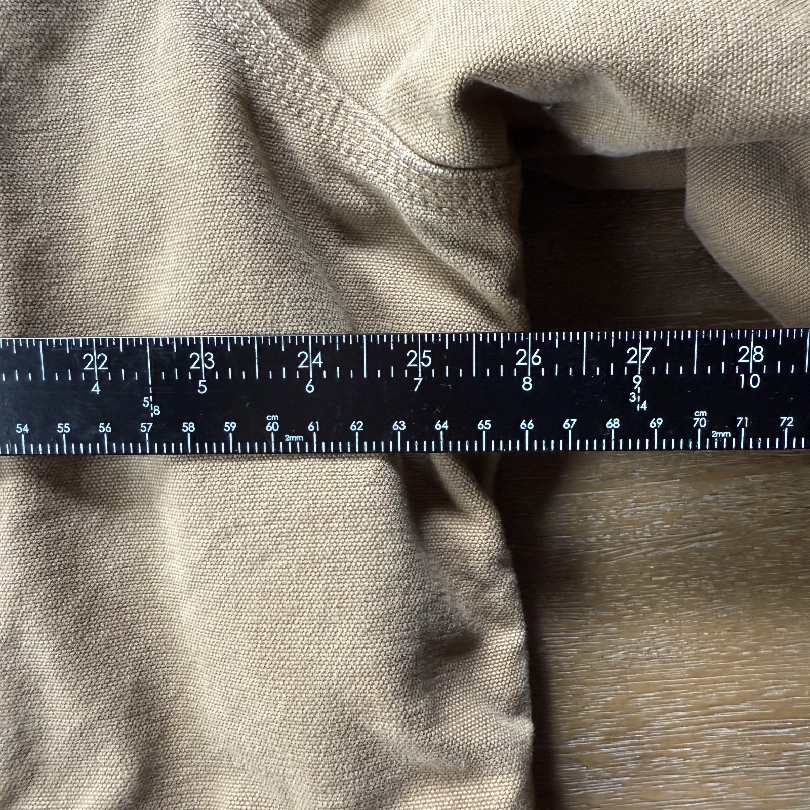Vtg Carhartt for Women Canvas Camel Quilted Coat RN14806 Sz 2XL