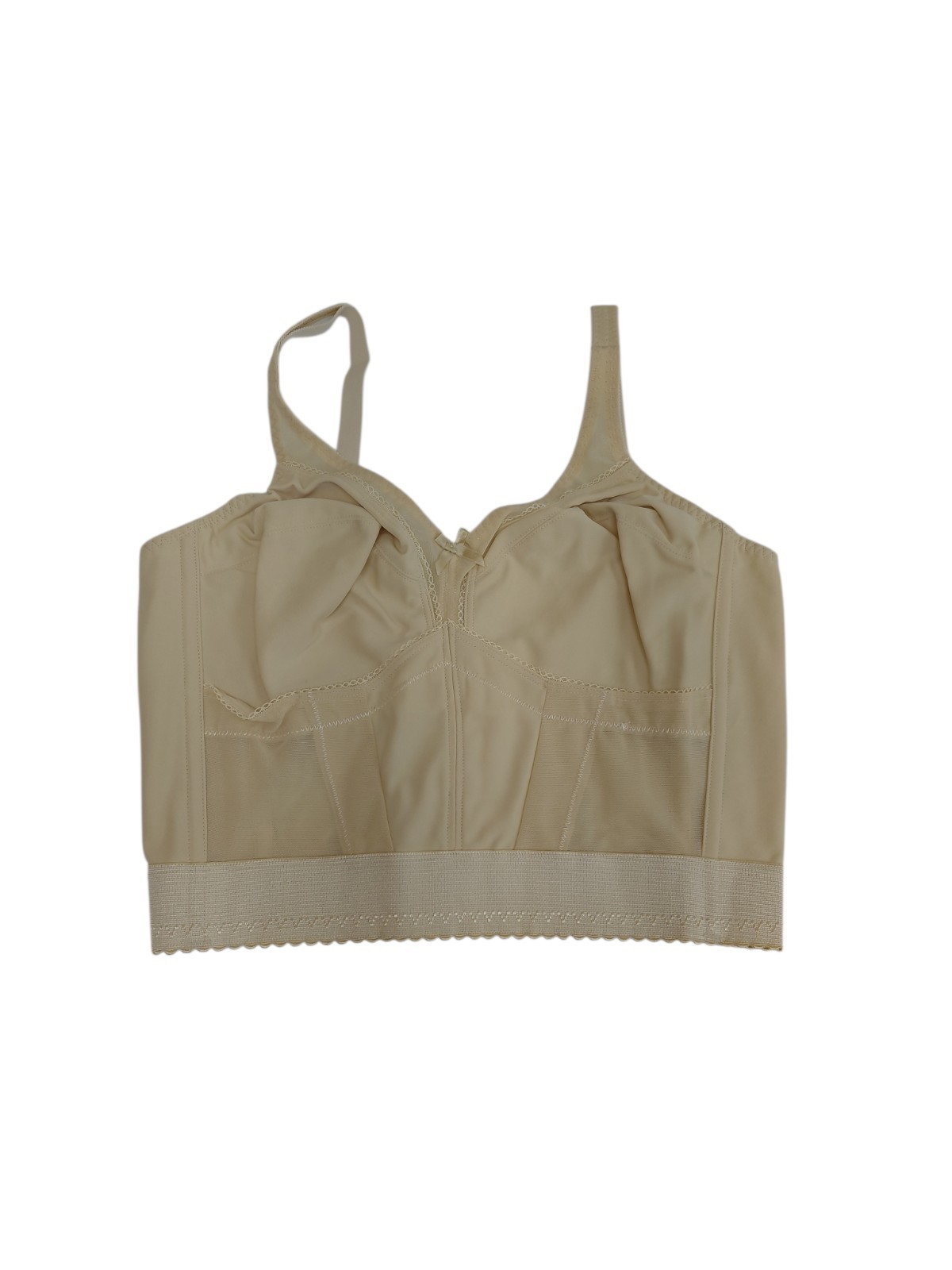 Vintage Crown-nette Longline Bra Size 40C