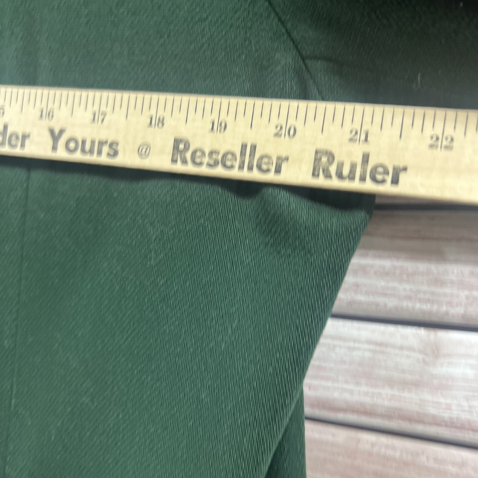 Wardrobe Maker 100% wool womens green jacket blazer pleated skirt 80s Vintage