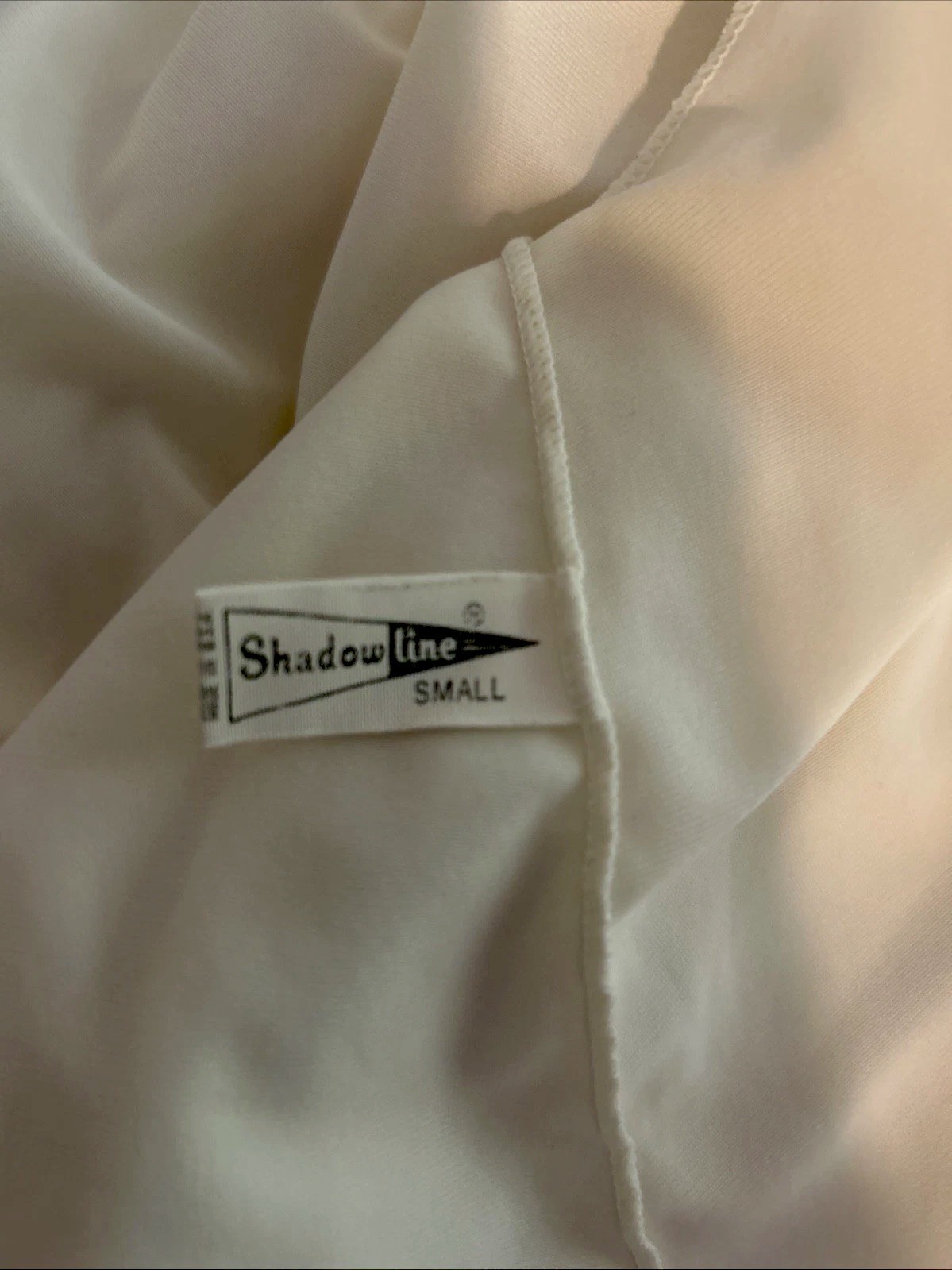 Vintage Shadow Line Caplet Robe Sz Small White Short, Classy Lingerie, ￼Lace￼