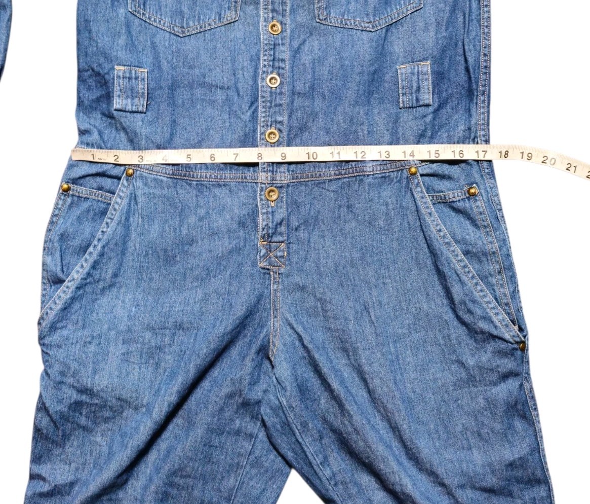 LizWear By Liz Claiborne Vintage Denim Jumpsuit Woman’s Size Small