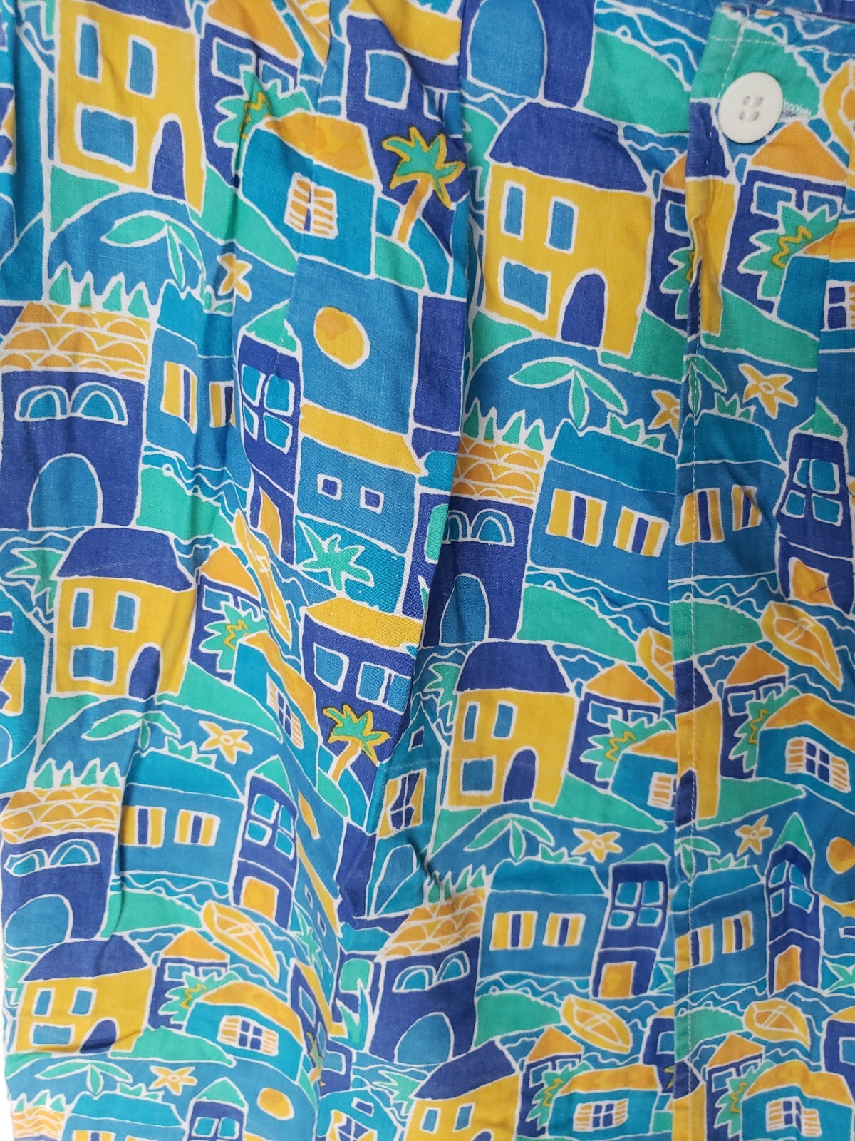 SEGRETS WOMEN’S VINTAGE SUN PRINT HOUSE WRAP SKIRT 12