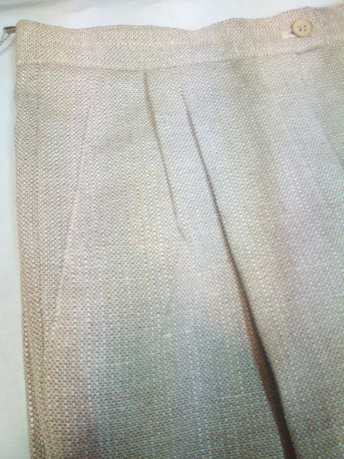 Women’s Half Pants Wool Blend Size 44 Comfortable Classic Straight Sale