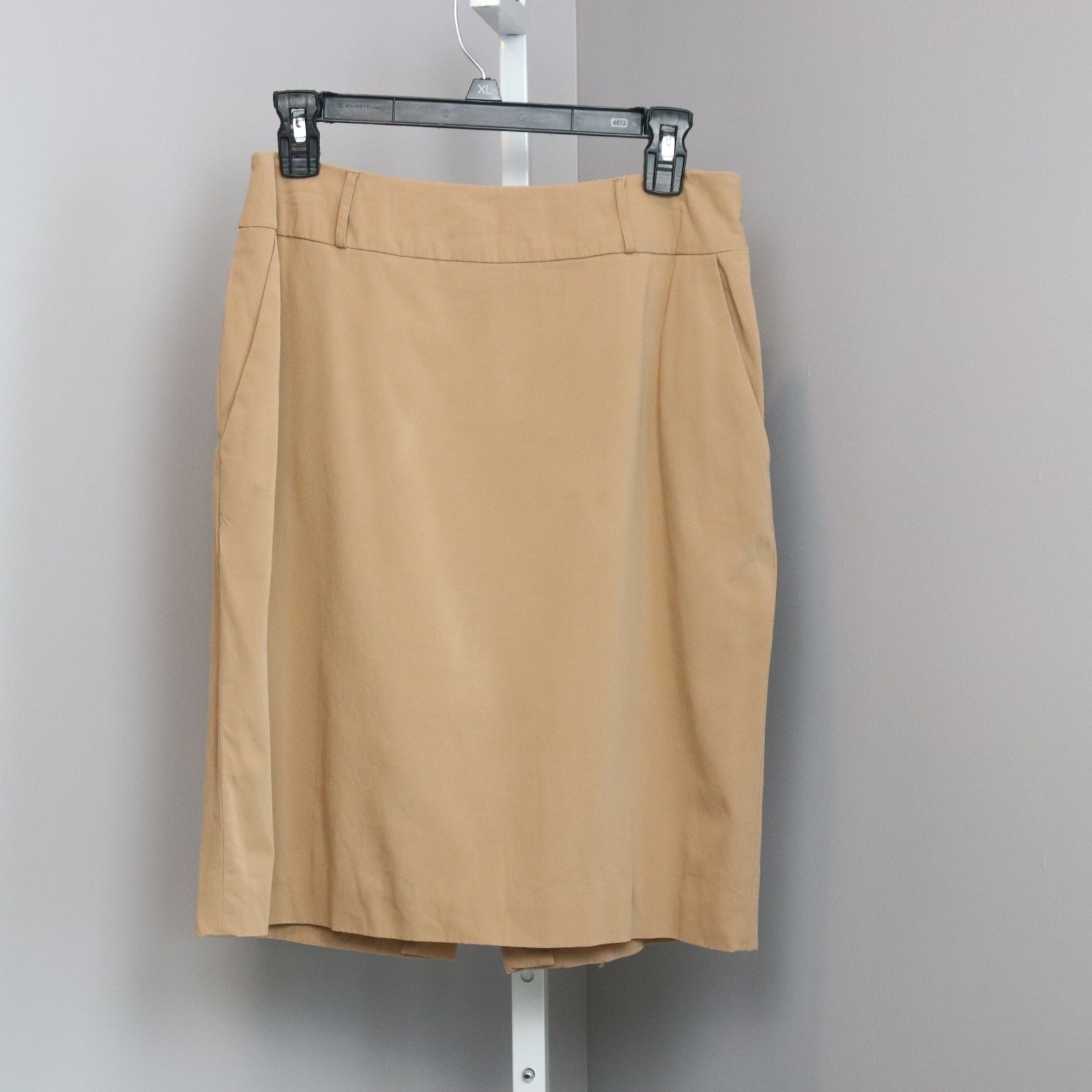 Valerie Stevens Tan 3-Piece Suit Set Blazer Skirt Pants Career Wear Size 8