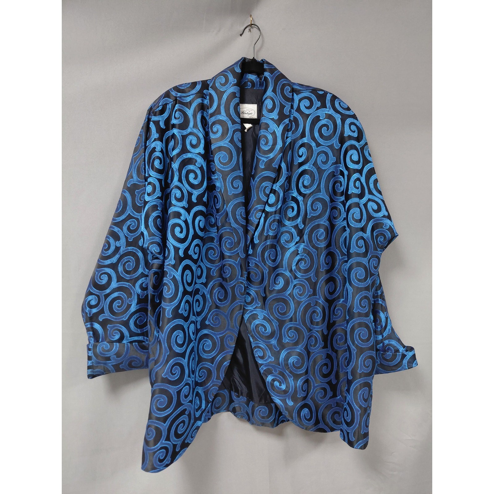 Vintage Evenings by Pantagis Satin Lined Blazer Jacket Women Size 3X