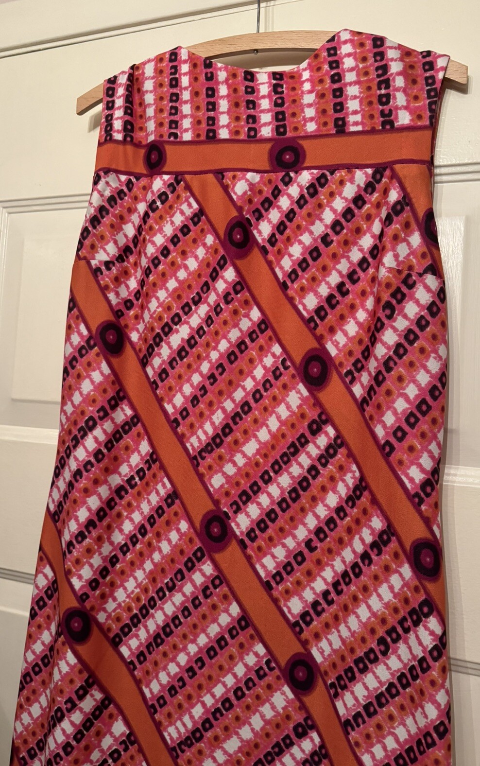 VTG Angela Lanza -Jonathan Phillips Women’s Maxi Dress Italy SizeS/M Belt Go Go