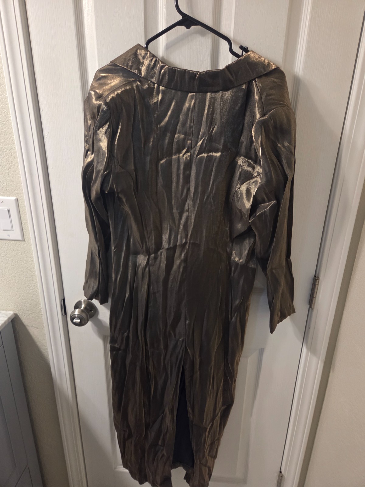 WAYNE DIAMOND new with tags vintage Work suit Bronze / gold size 16 #S44