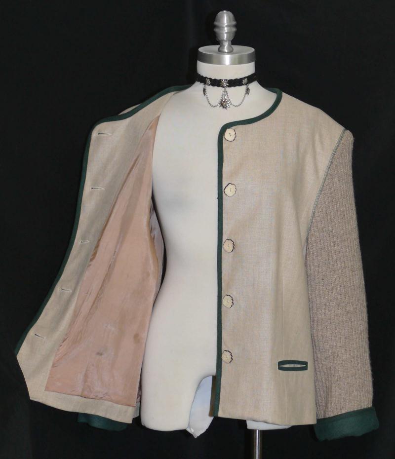 DISTLER ~ Brown AUSTRIA Women SUMMER Casual Skirt Dress Suit JACKET Eu 46 18 XL