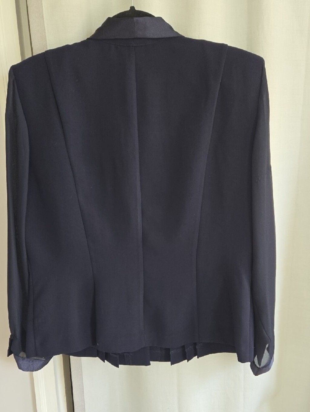 NWT Vintage Danny & Nicole 16P Navy Skirt Suit Deadstock